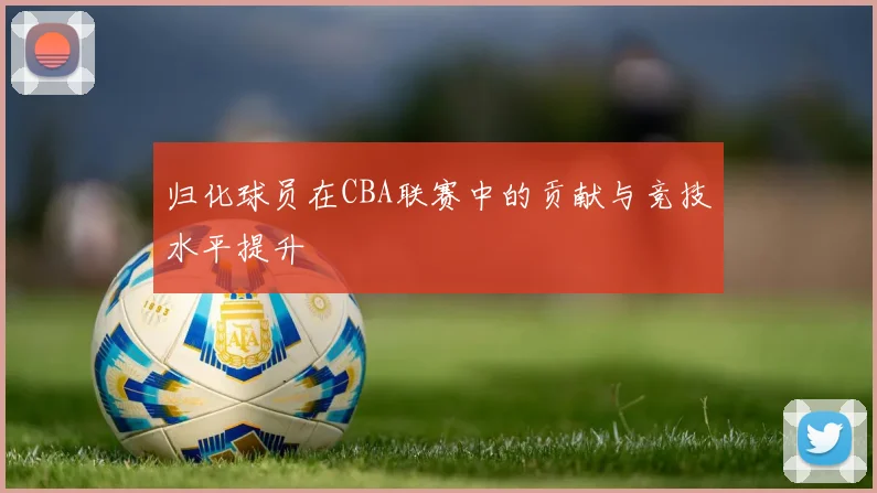 归化球员在CBA联赛中的贡献与竞技水平提升